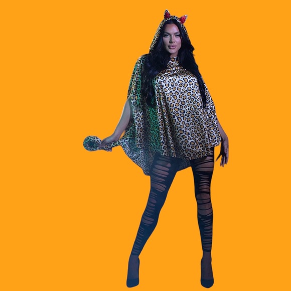 Super Sexy and Super Cute Lazy Leopard Costume. Cosplay or Halloween Fun. NWT. - Picture 5 of 7